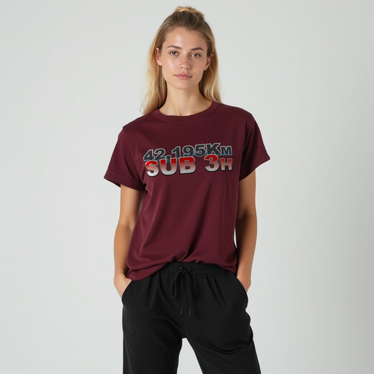 FINISHLINE SERIES – SUB 3H (Marathon, Women’s Edition) Shirt