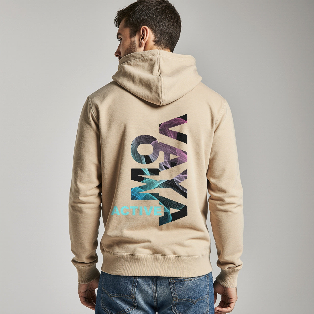 MOVAYA ACTIVE Classic Hoodie – Flow Vertical Edition