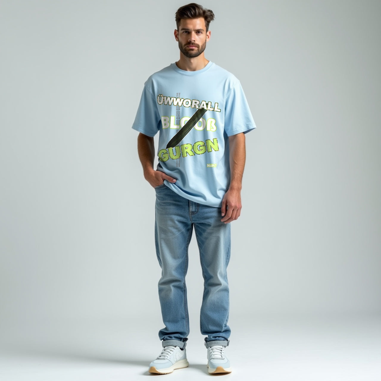 Üwworall Gurgn Oversized Shirt