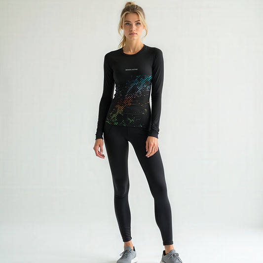 DOT SERIES Long- Sleeve Performance Woman Shirt - V11