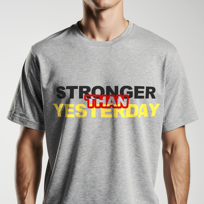 Oversized Tee – STRONGER THAN YESTERDAY (Germany)