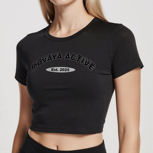 QR-CODE SERIES Damen Cropped-Shirt - Origin Edition