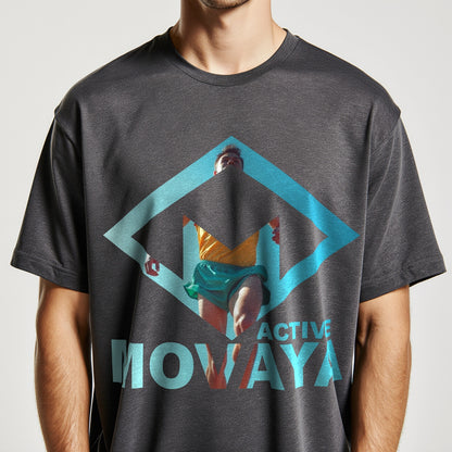 QR-CODE SERIES Oversized-Shirt - Vision Tee