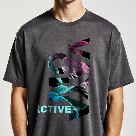 MOVAYA ACTIVE Oversized Shirt - Flow Vertical Edition (Man)