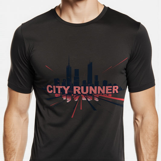 MOVAYA ACTIVE – City Runner Premium T-Shirt V01
