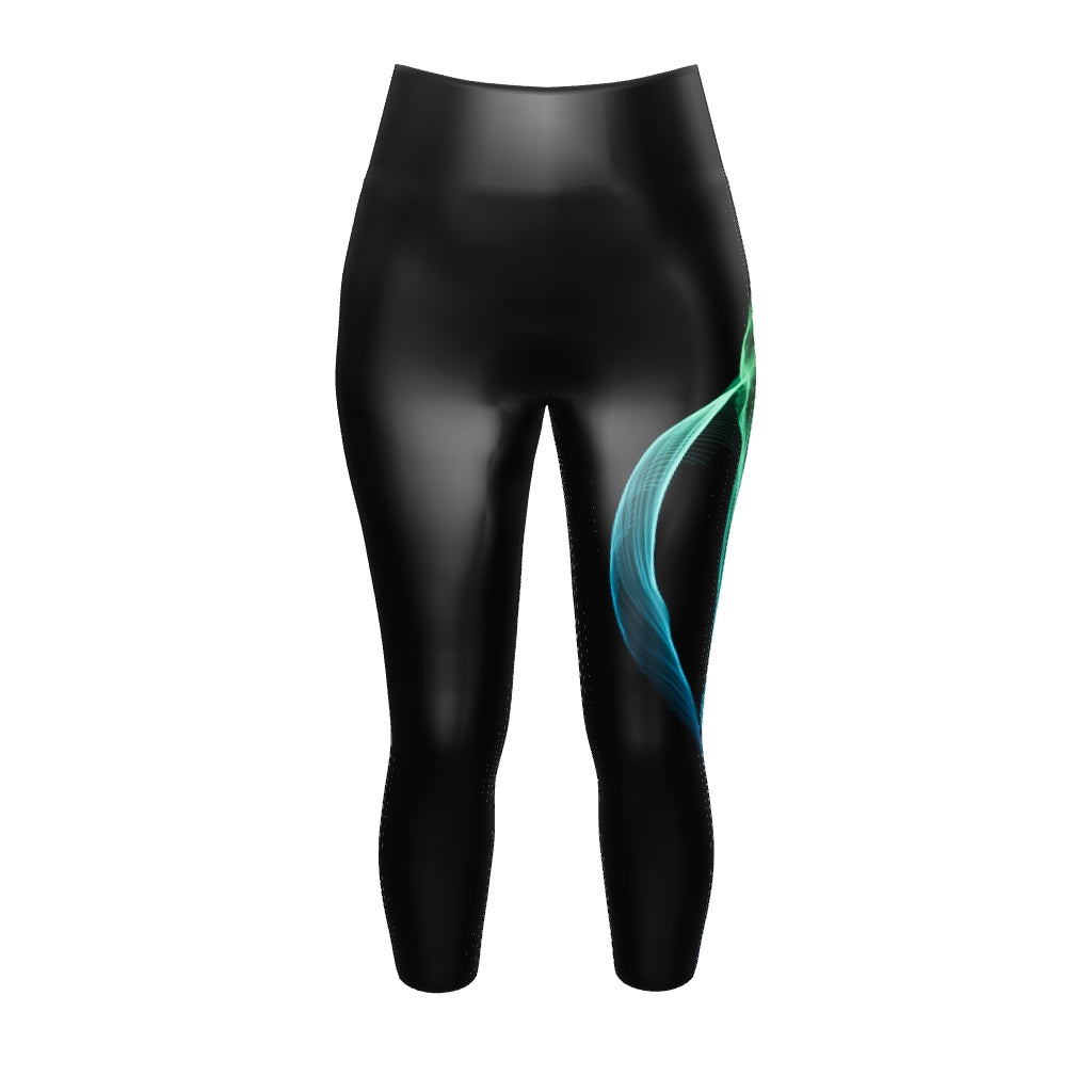 FLOW SERIES Performance Capri Leggings – V31