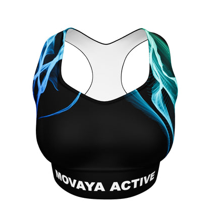 FLOW SERIES Recycled Longline Sport-Bra (Gepolstert) – V31